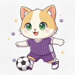 Baby Ginger Football Cat (SK 11)